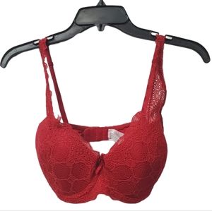 Jessica Simpson Red Lace Bra size 34D